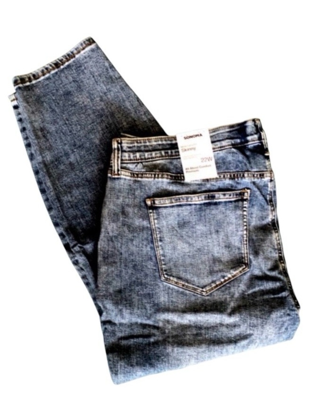 Sonoma Midrise Curvy Skinny Jeans 22W